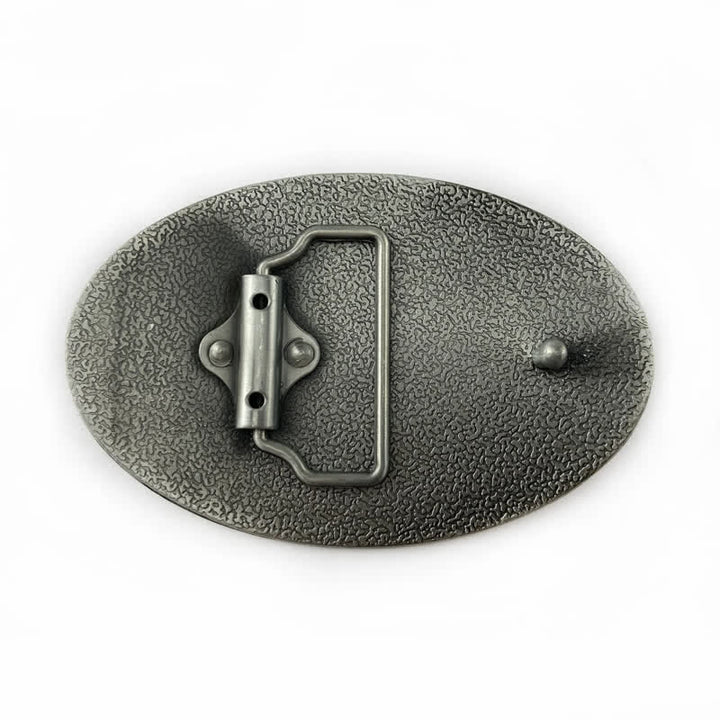 Ceinture en cuir avec boucle en forme d'étoile pour pistolet en émail DIY pour homme