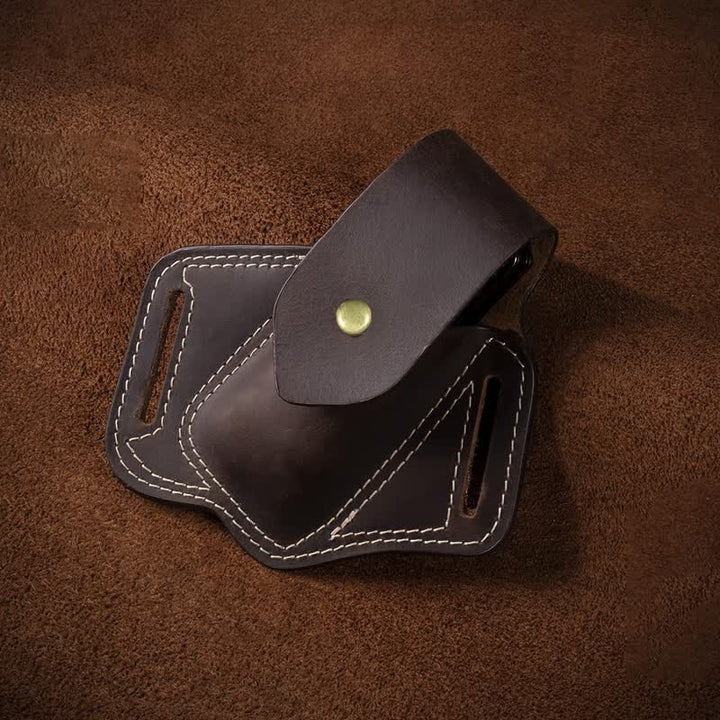 Sac ceinture en cuir pour multi-outils EDC Organizer