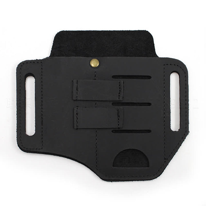 Sac ceinture en cuir pratique 3 en 1 pour outils