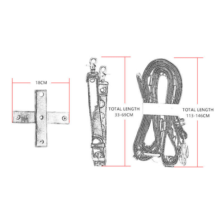 Sac banane Steampunk Holster de cuisse Sac à bandoulière Sac de jambe