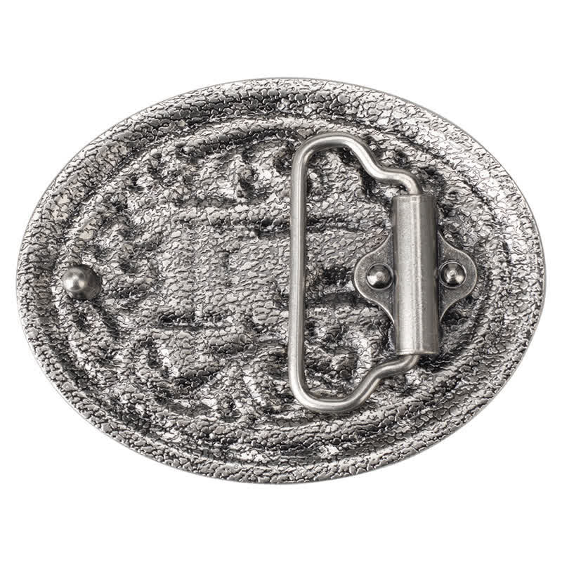 Ceinture en cuir à boucle à genoux pour homme avec cavalier à faire soi-même