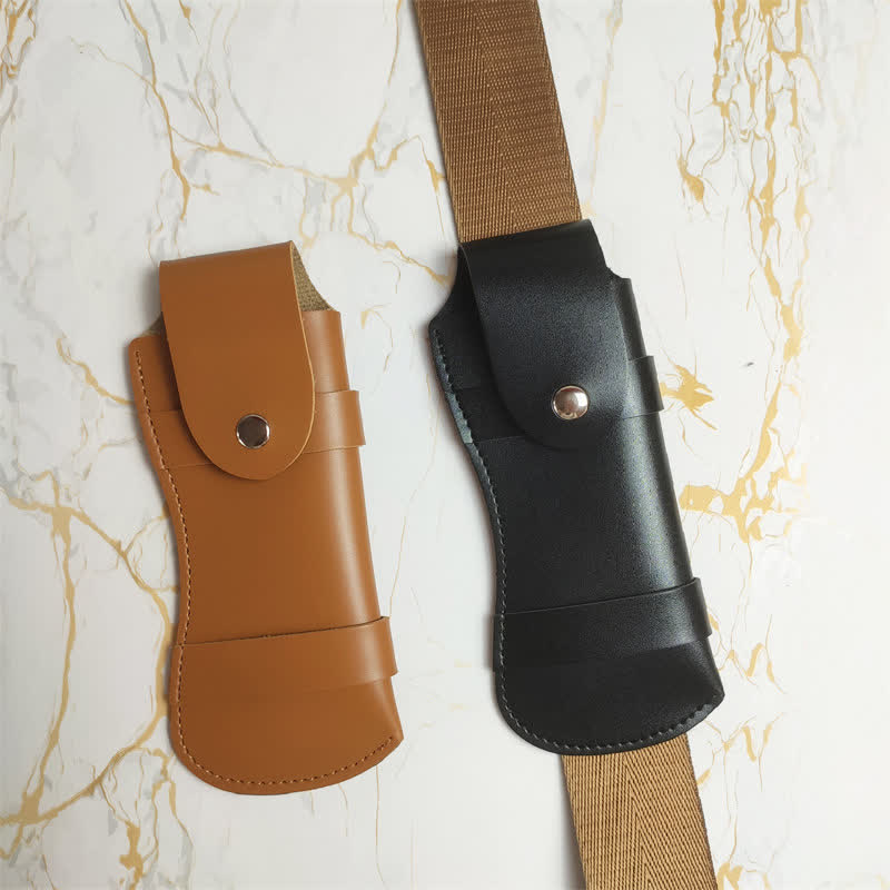 Étui pour couteau pliant de randonnée, étui pour ceinture en cuir