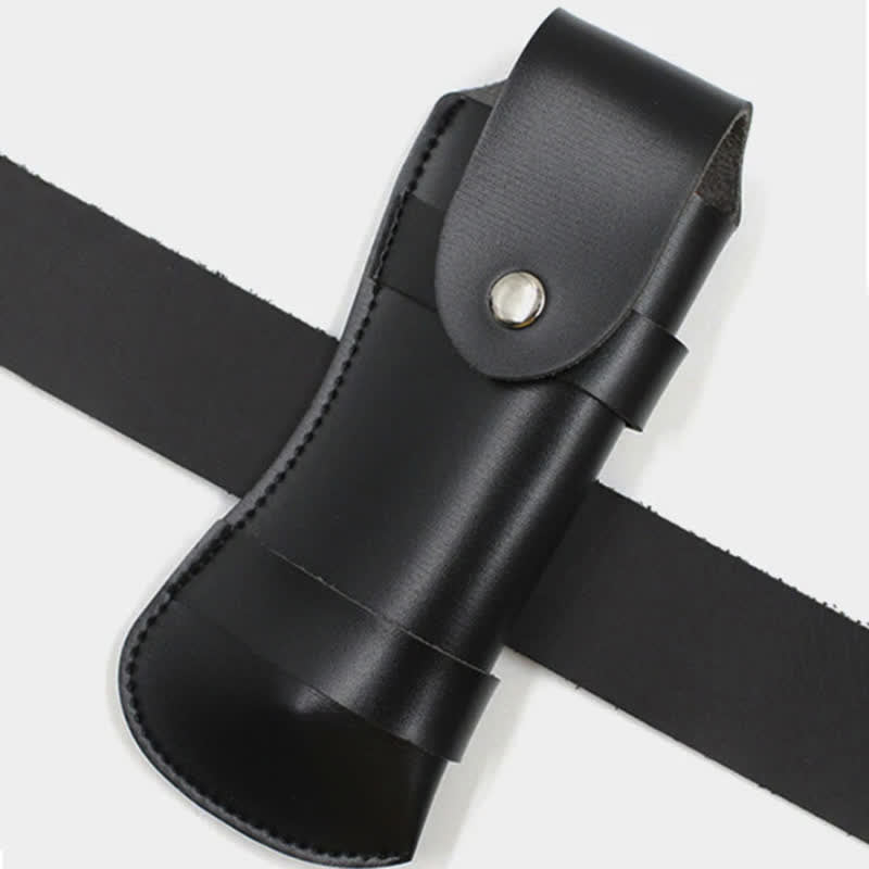 Étui pour couteau pliant de randonnée, étui pour ceinture en cuir