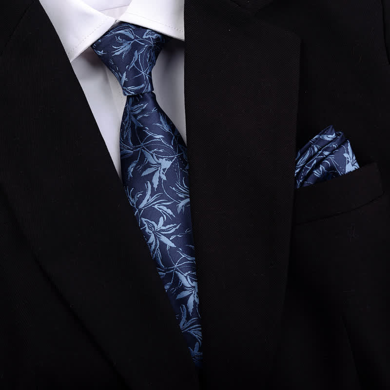 Lot de 5 nœuds papillon pour homme avec motif orchidées et motif gentleman, coffret cadeau