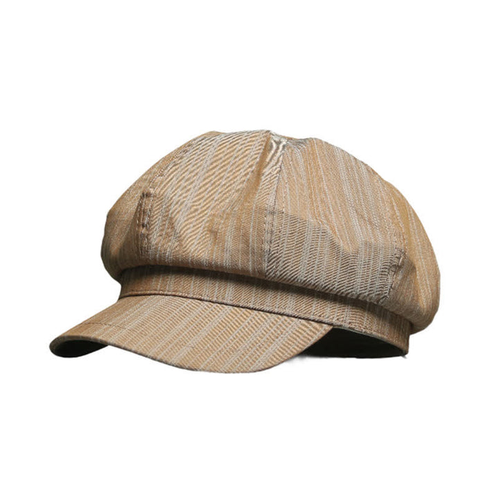 Béret à rayures verticales pour artiste peintre