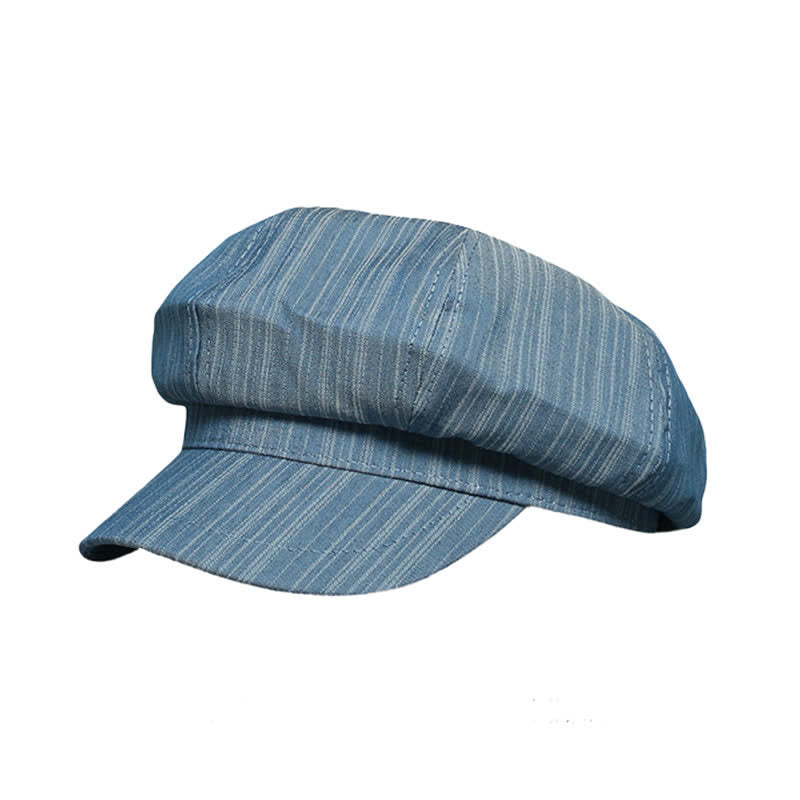 Béret à rayures verticales pour artiste peintre