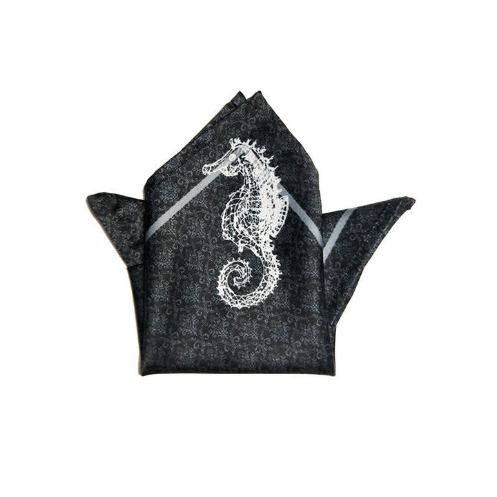 Nœud papillon surdimensionné à imprimé baroque vintage pour homme