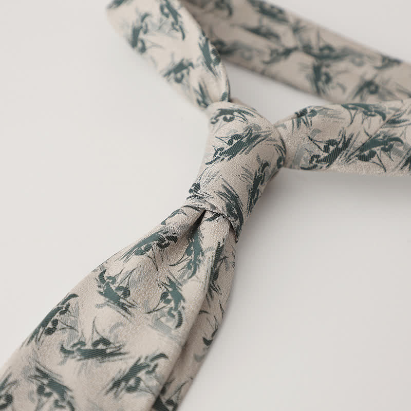 Cravate quotidienne de luxe en jacquard pour homme