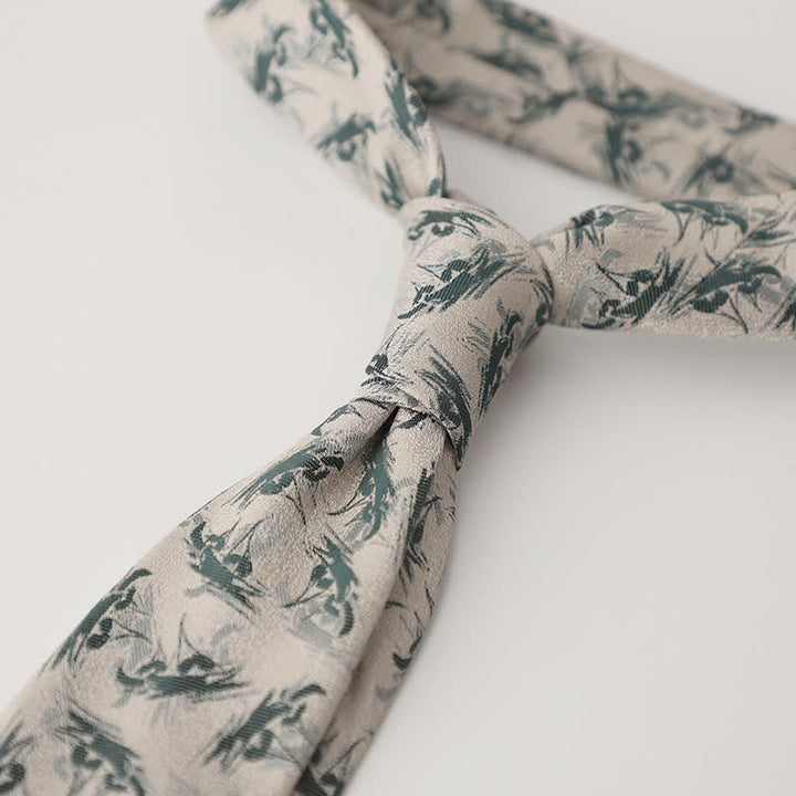 Cravate quotidienne de luxe en jacquard pour homme