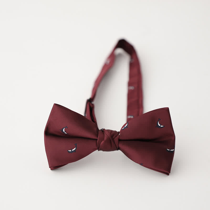 Nœud papillon d'affaires à motif dégradé pour homme, style vintage