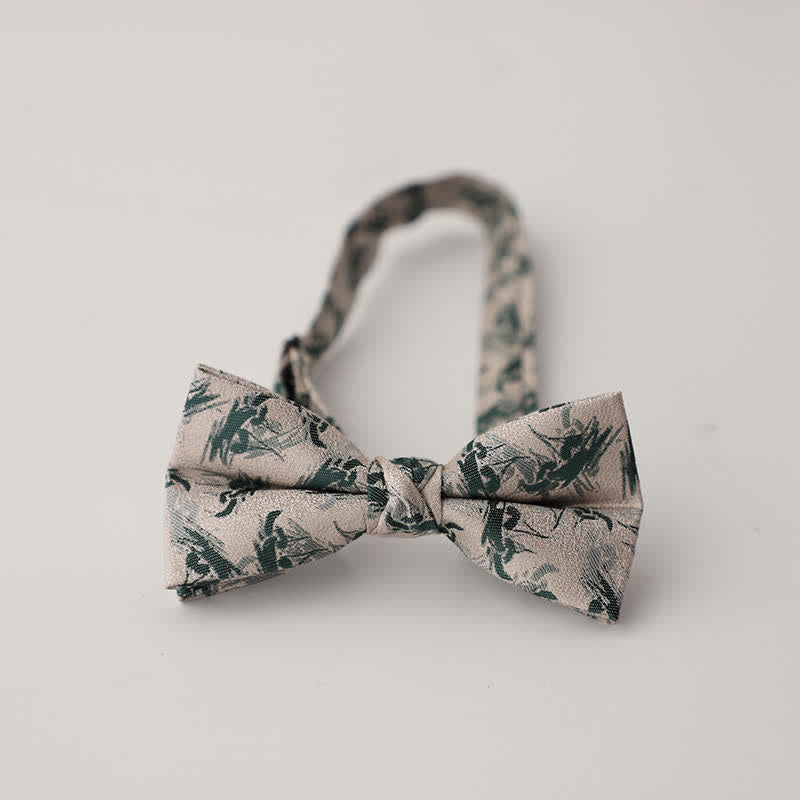 Nœud papillon d'affaires à motif dégradé pour homme, style vintage