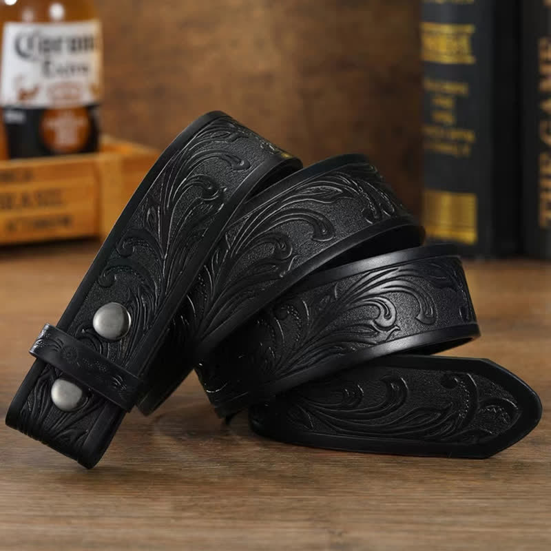 Ceinture en cuir DIY pour homme