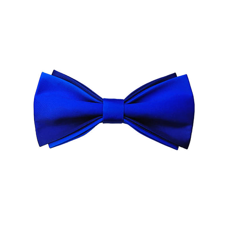 Nœud papillon double épaisseur dégradé de couleurs pour homme