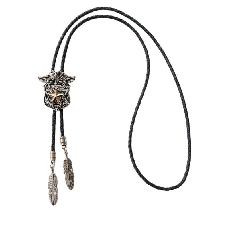 Cravate Bolo Personnalisée Eagle & Star Western