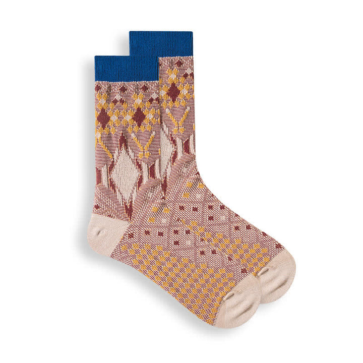 Chaussettes en coton fantaisie uniques pour hommes