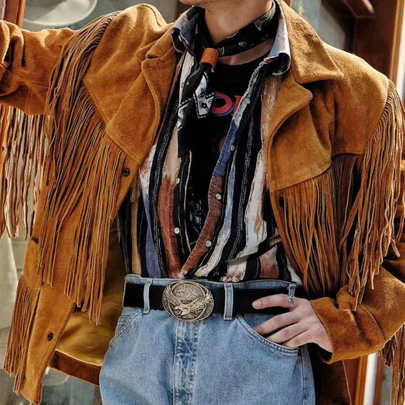 Foulard carré noir à motif cachemire avec boucle en cuir motif lion