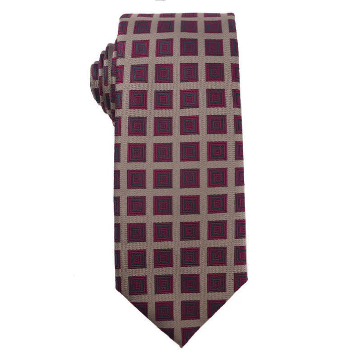Accessoires de robe de soirée pour hommes de la série rétro violette Cravate