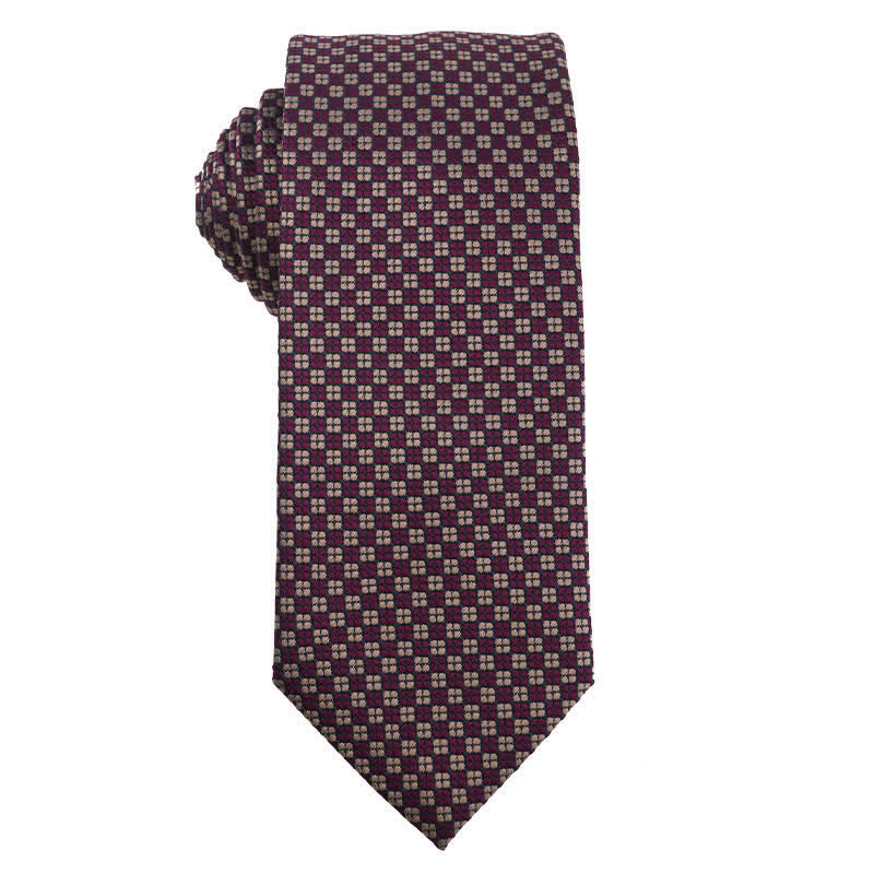 Accessoires de robe de soirée pour hommes de la série rétro violette Cravate