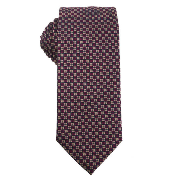 Accessoires de robe de soirée pour hommes de la série rétro violette Cravate