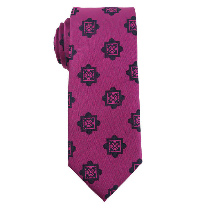Accessoires de robe de soirée pour hommes de la série Bright Purple