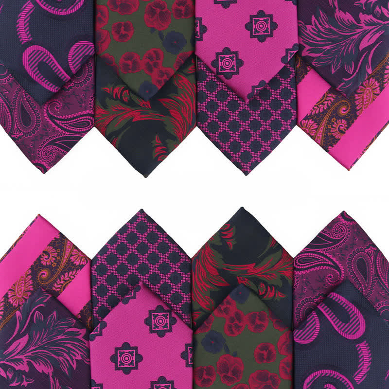 Accessoires de robe de soirée pour hommes de la série Bright Purple