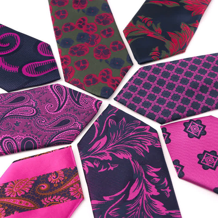 Accessoires de robe de soirée pour hommes de la série Bright Purple
