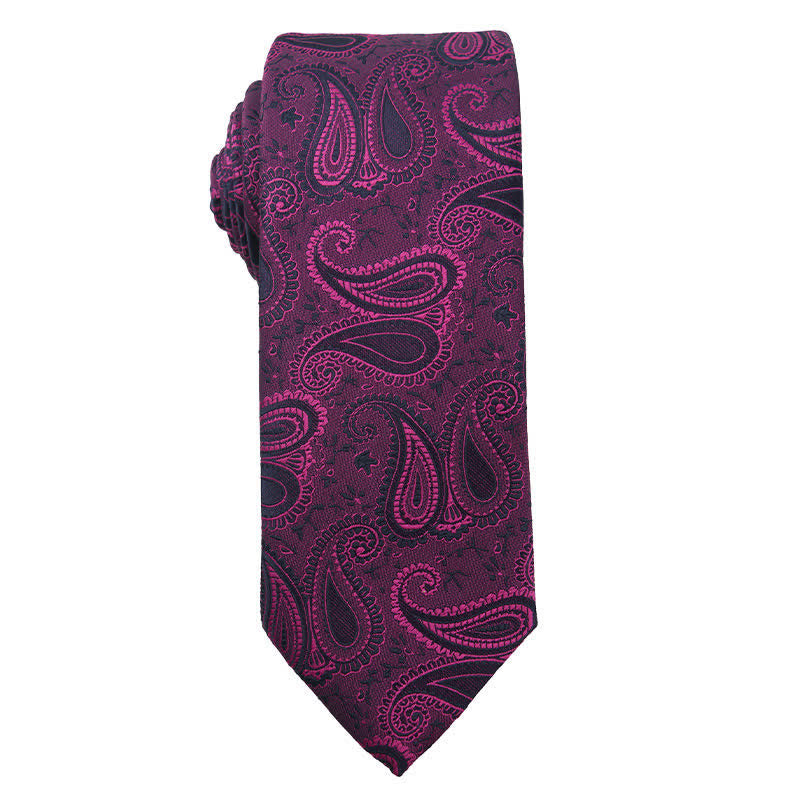 Accessoires de robe de soirée pour hommes de la série Bright Purple