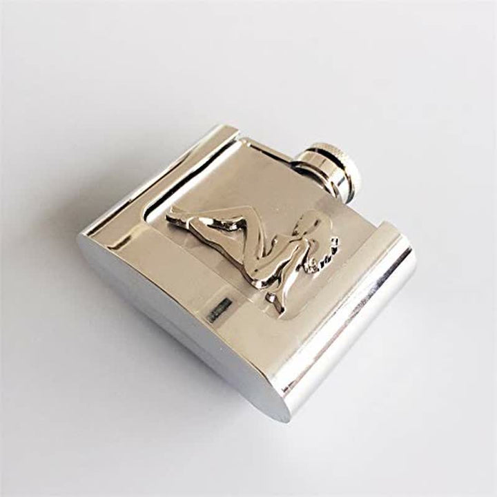 Ceinture en cuir pour homme et femme avec flasque cachée, 2 oz