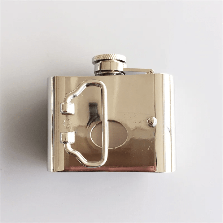 Ceinture en cuir Flying Eagle DIY pour homme de 2 oz avec flasque cachée