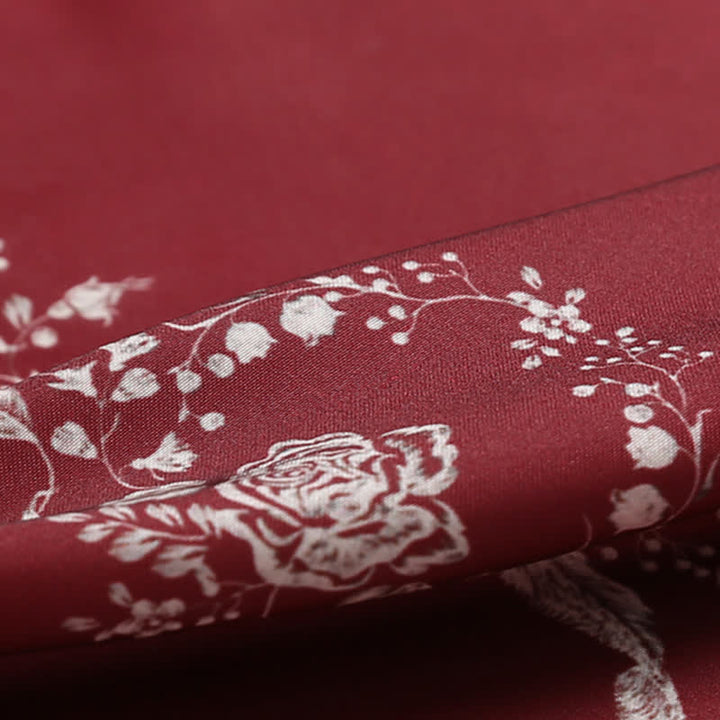 Nœud papillon de mariage élégant à motif floral pour homme