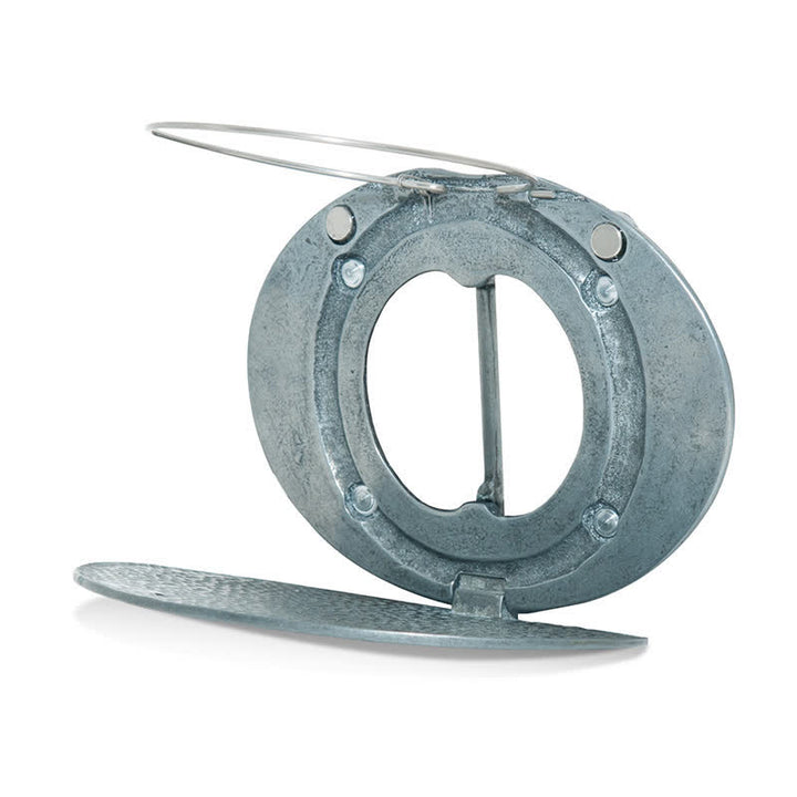 Ceinture en cuir avec boucle porte-bière créative en forme de cerf sculpté pour homme