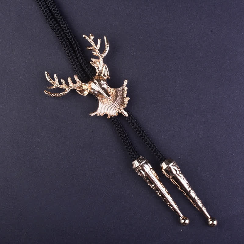 Ensemble de boucles de ceinture, couteau caché, cravate bolo, bague, chèvre fantôme, cerf, DIY