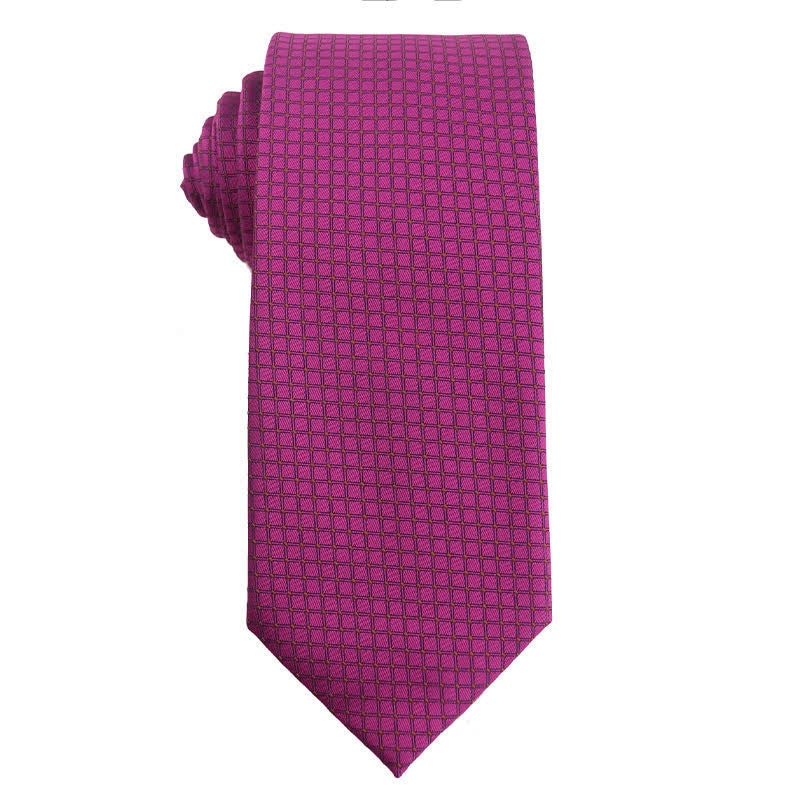 Cravate pour homme de la série Vibrant Medium Violet Red