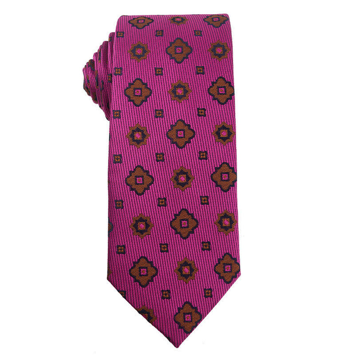 Cravate pour homme de la série Vibrant Medium Violet Red
