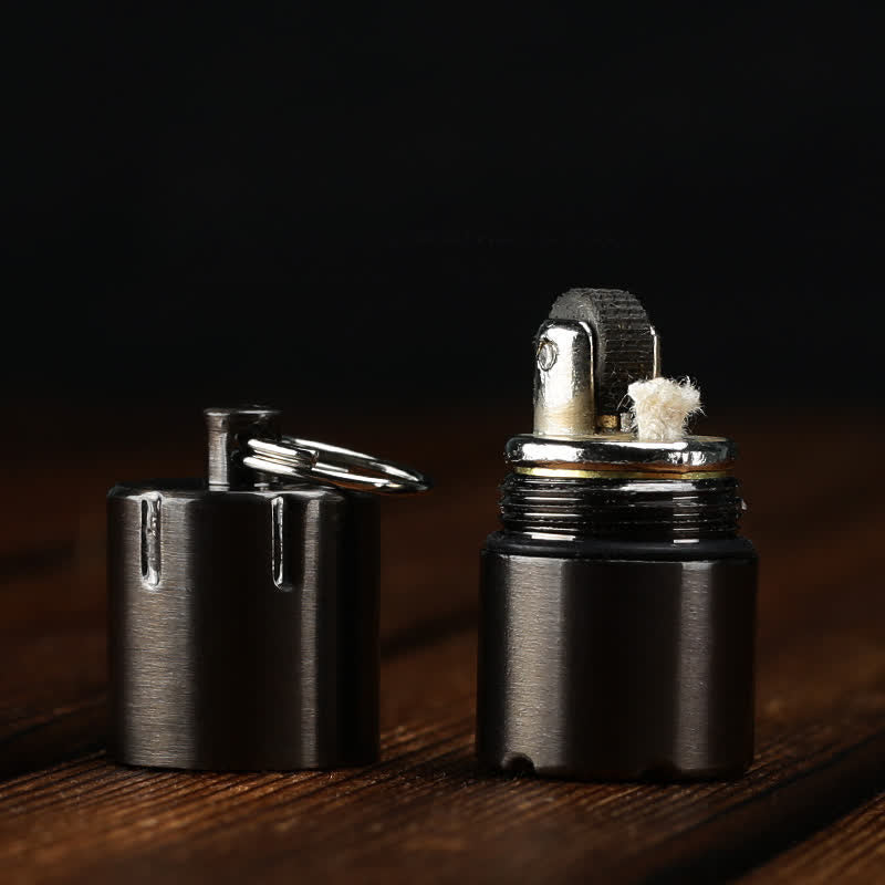 Mini briquette à kérosène portable à recharger par capsule