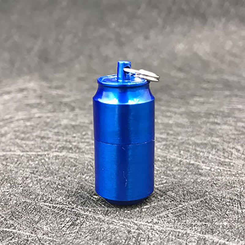 Mini briquet à pétrole rechargeable en forme de canette