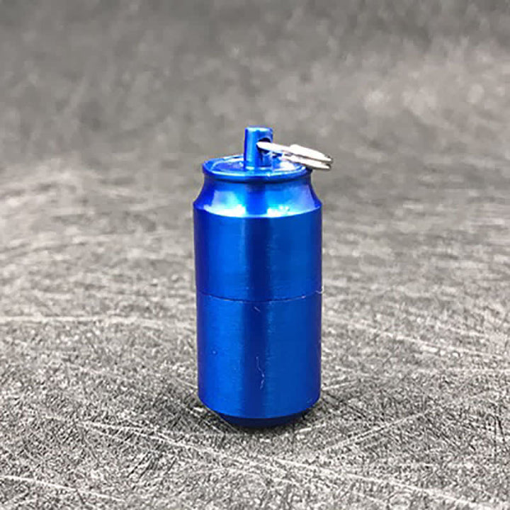 Mini briquet à pétrole rechargeable en forme de canette