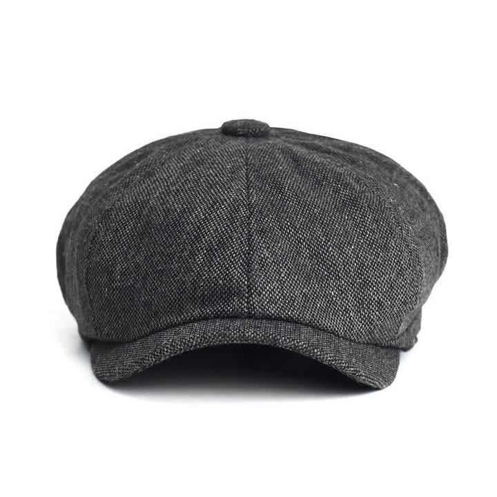 Béret octogonal classique et polyvalent pour vendeur de journaux