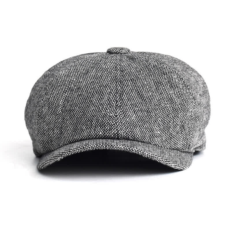 Béret octogonal classique et polyvalent pour vendeur de journaux