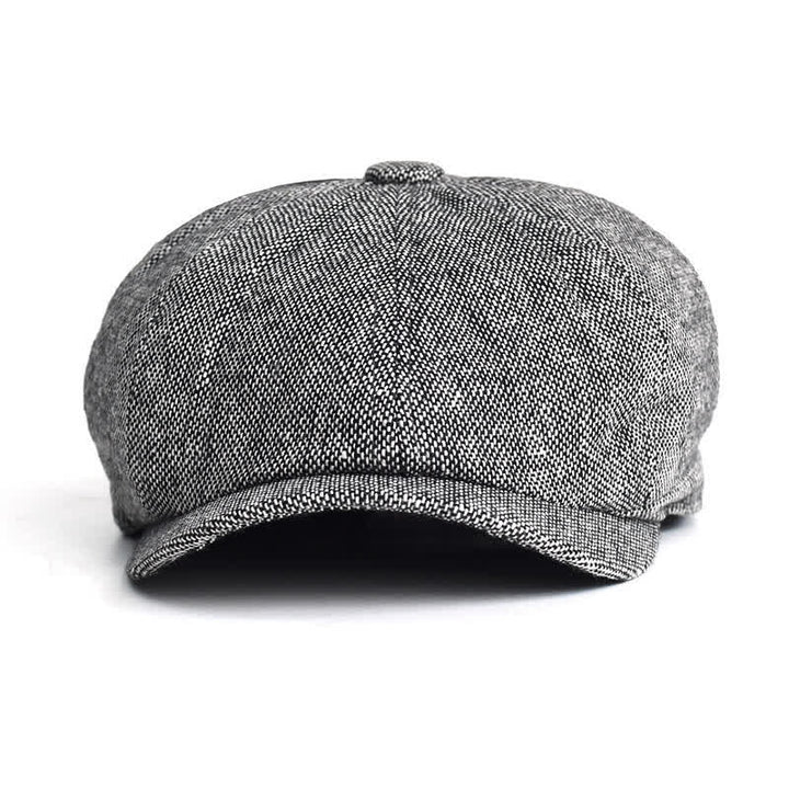 Béret octogonal classique et polyvalent pour vendeur de journaux