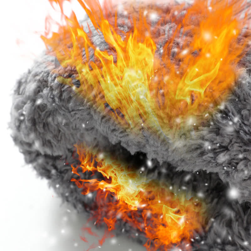 Gants imperméables doublés en polaire pour ski en plein air