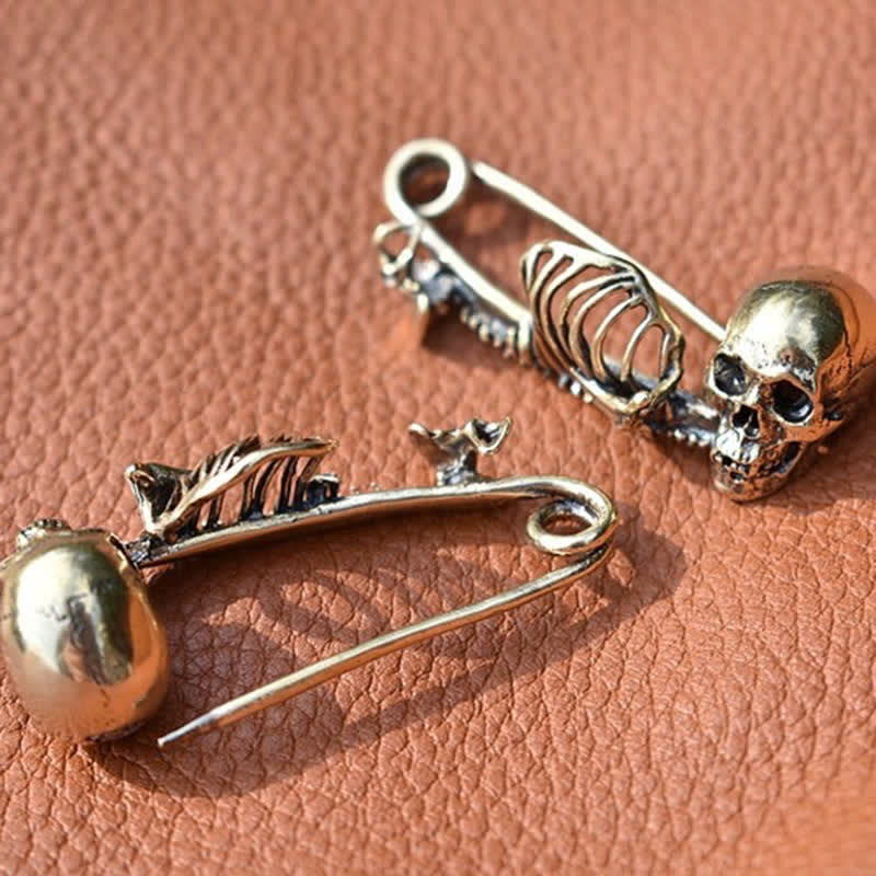 Broche crâne mystique Dark Elegance