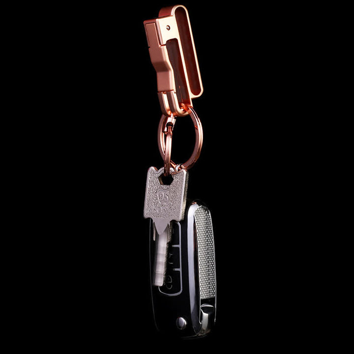 Porte-clés amovible anti-perte à suspendre à la taille