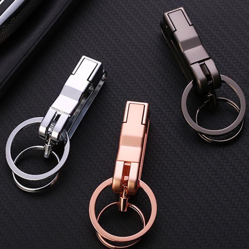 Porte-clés amovible anti-perte à suspendre à la taille