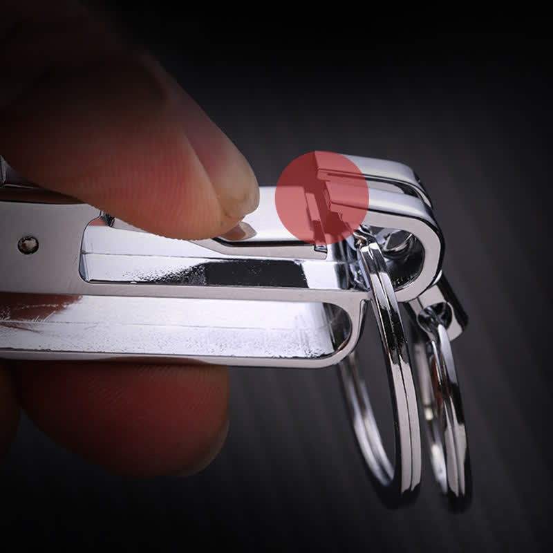 Porte-clés amovible anti-perte à suspendre à la taille