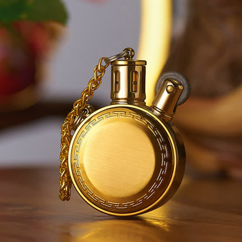 Briquet à huile rechargeable antique vintage Rougn