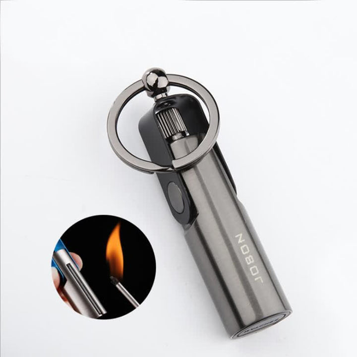 Briquet à huile rechargeable en forme de lingot d'or et de dollar