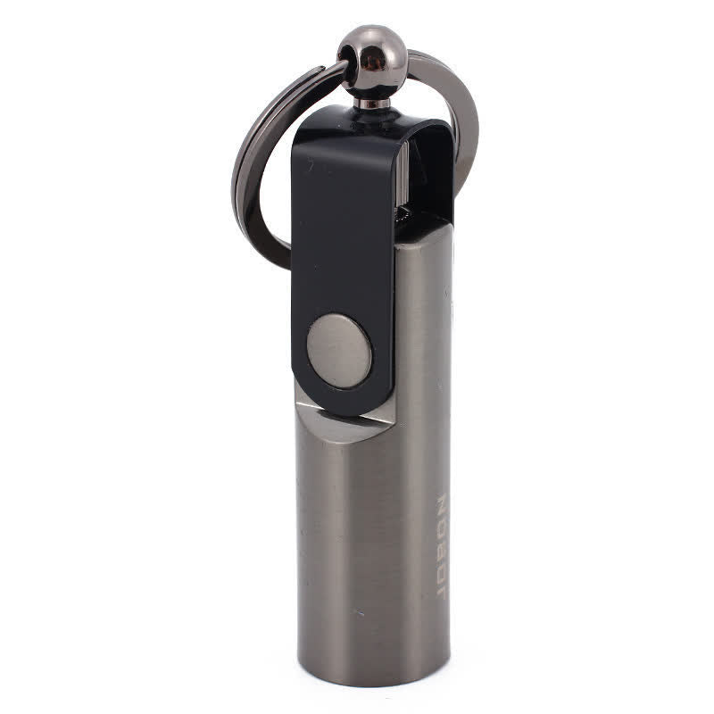 Briquet à huile rechargeable en forme de lingot d'or et de dollar