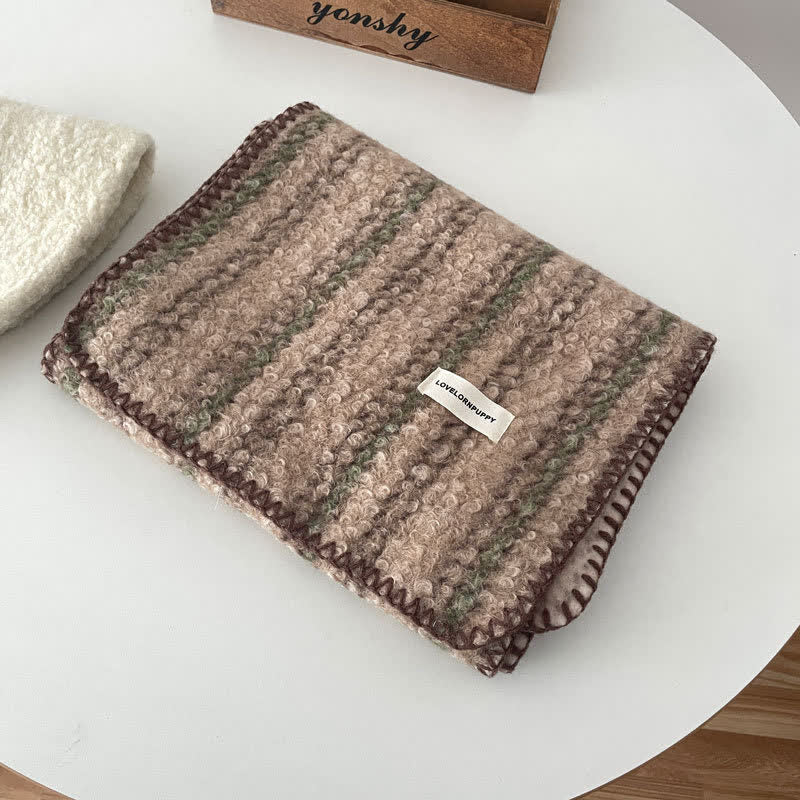 Écharpe à carreaux ultra-affleurante unisexe pour accessoires d'hiver