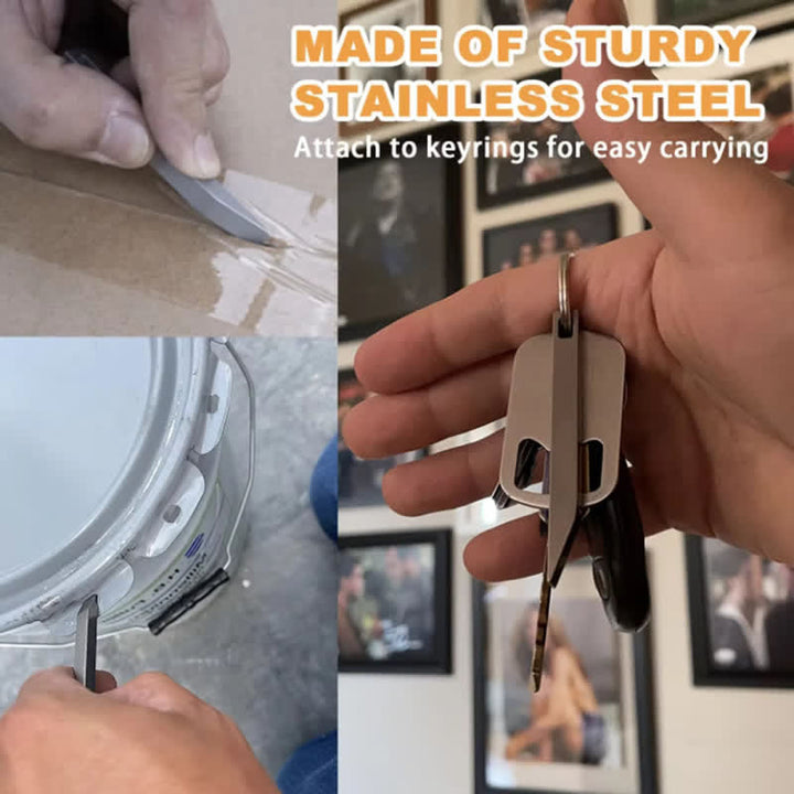 Mini outil de levier EDC Porte-clés robuste